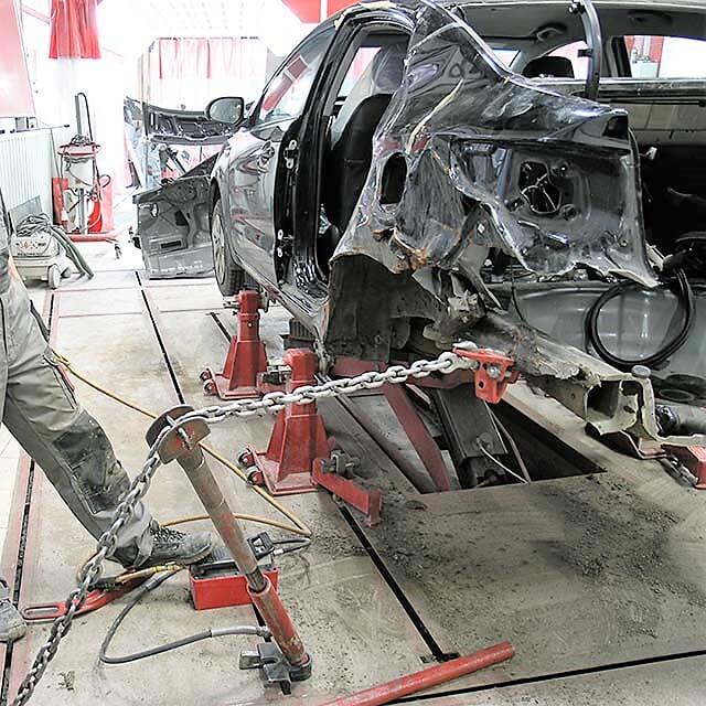 кузовной ремонт автомобиля у китайцев